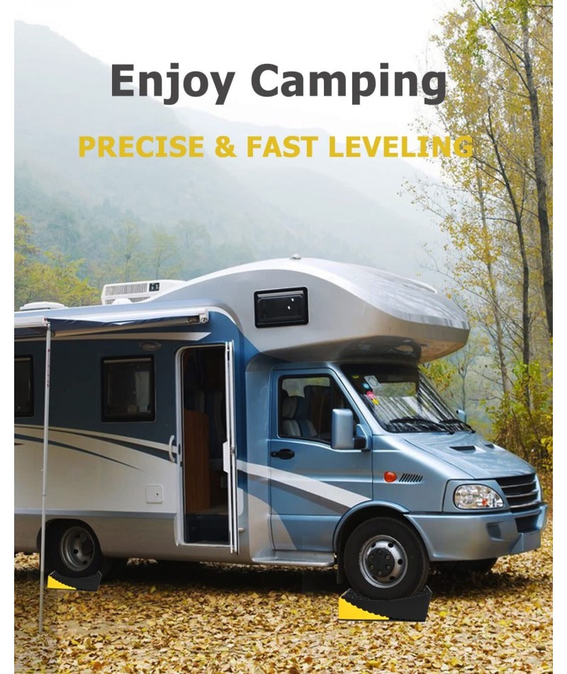KOBANOICA Camper Leveler 2 Pack RV Leveling Blocks System